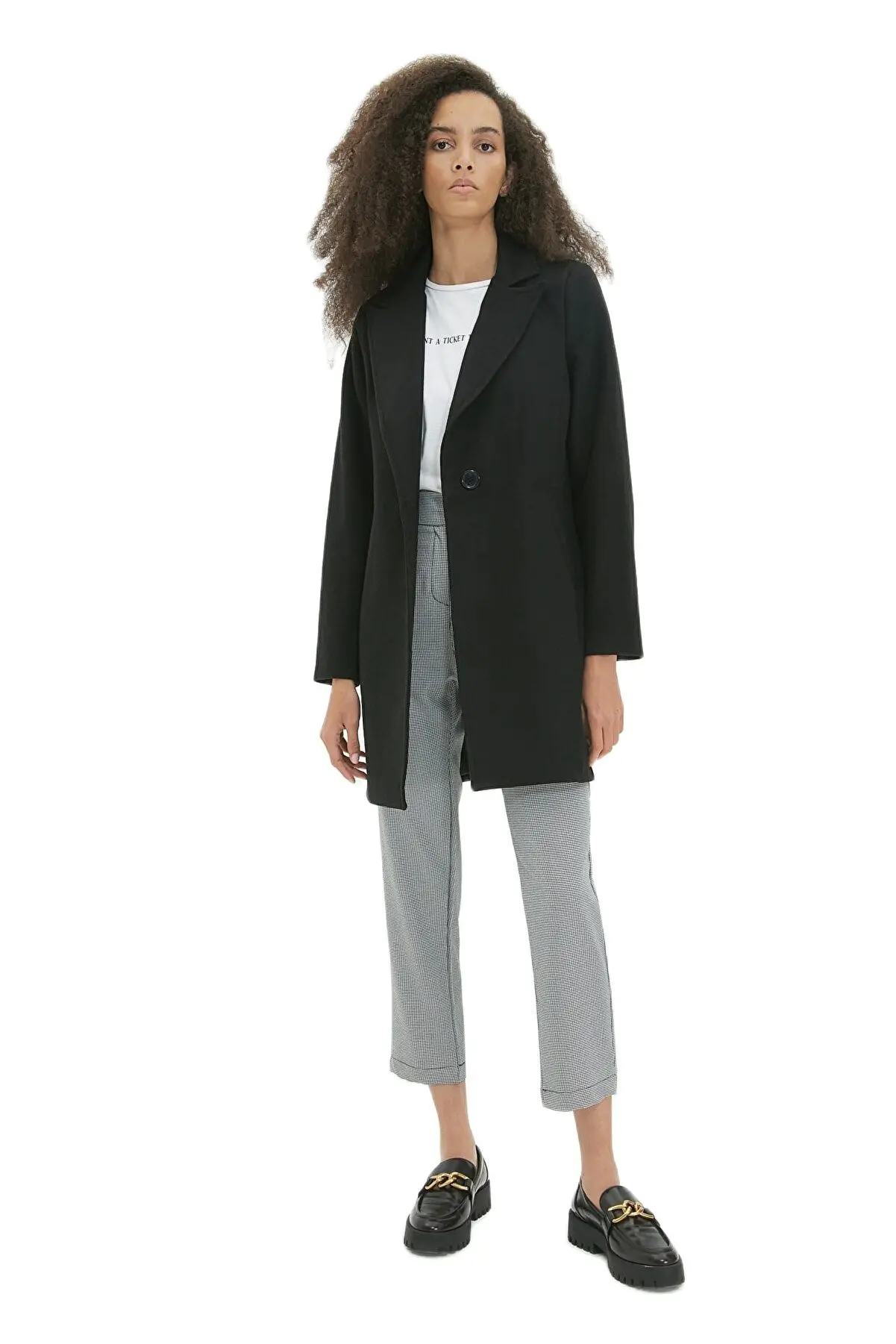 Women's Coats Autumn/Winter New Trend Comfortable Jacket 2021 Woolen Fashion Casual Slim Solid Black Color Long Down Coat
Women's Coats Autumn/Winter New Trend Comfortable Jacket 2021 Woolen Fashion Casual Slim Solid Black Color Long Down Coat