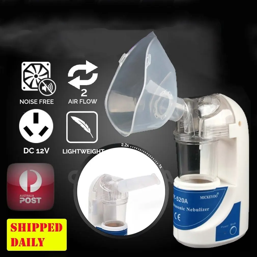 Portable Ultrasonic Mesh Nebulizer White 2.4Mhz 25ml Handheld Steaming Device Nebuliser Respirator Humidifier Dropshipping
Portable Ultrasonic Mesh Nebulizer White 2.4Mhz 25ml Handheld Steaming Device Nebuliser Respirator Humidifier Dropshipping