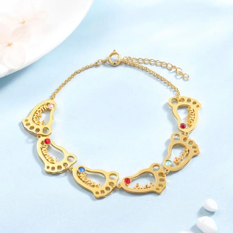 Birthstone Name Bracelet,Personalized Bracelet, Sterling silver Bracelet,2020 Fashion Bracelet
Birthstone Name Bracelet,Personalized Bracelet, Sterling silver Bracelet,2020 Fashion Bracelet