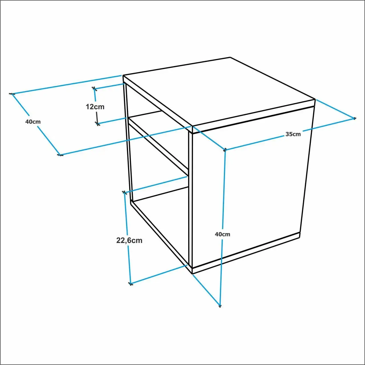 New in Box Night Table Home Furniture Bedroom Furniture Chest of Drawers Shelf Commode Drawer Nightstand Walnut
New in Box Night Table Home Furniture Bedroom Furniture Chest of Drawers Shelf Commode Drawer Nightstand Walnut