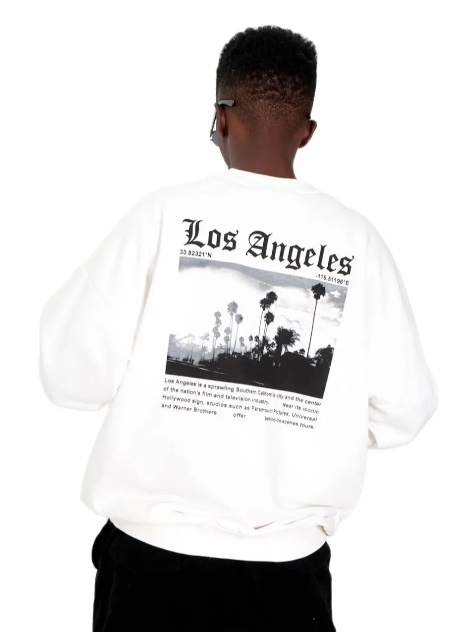 Los Angeles Men Oversize Sweatshirt Long Sleeve Cotton Elegance Design Cool Sportswear Fashion High Quality Solid Color Xуди
Los Angeles Men Oversize Sweatshirt Long Sleeve Cotton Elegance Design Cool Sportswear Fashion High Quality Solid Color Xуди