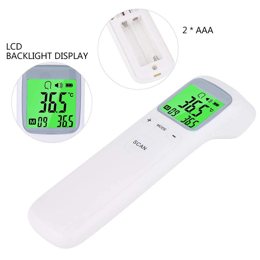 Ear Thermometer Forehead Body Infrared Non Contact Body Temperature Fever Measure Tool For Adults New Baby Digital Thermometer
Ear Thermometer Forehead Body Infrared Non Contact Body Temperature Fever Measure Tool For Adults New Baby Digital Thermometer