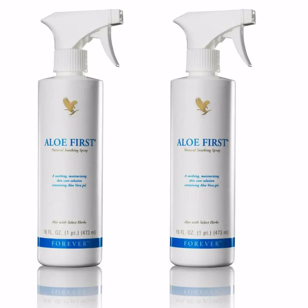 FOREVER LIVING ALOE FIRST NATURAL SOOTHING SPRAY 473 ML HERBAL GLUTEN-FREE VEGETARIAN EFFECTIVE RELIEF ON WOUNDS AND BURNS
FOREVER LIVING ALOE FIRST NATURAL SOOTHING SPRAY 473 ML HERBAL GLUTEN-FREE VEGETARIAN EFFECTIVE RELIEF ON WOUNDS AND BURNS