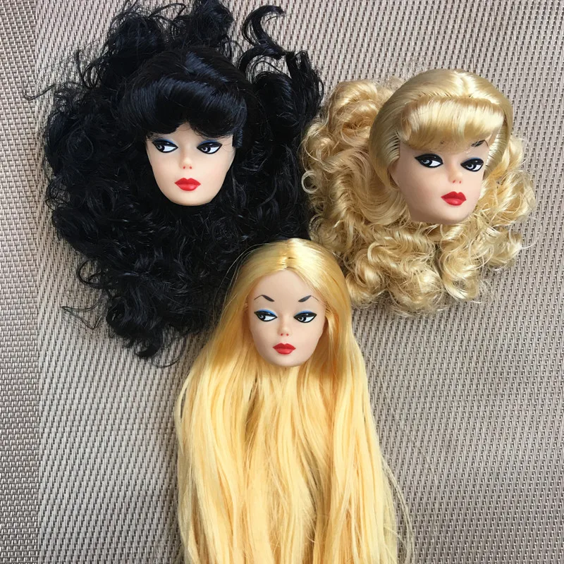 Хорошие кукольные головы для макияжа Коллекция редких лицевых головок кукла из