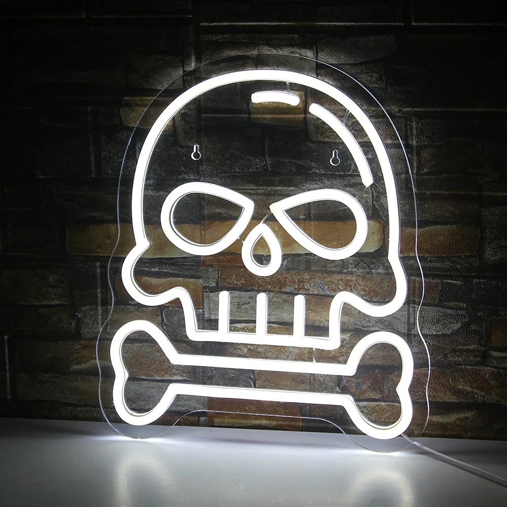 Halloween Skeleton Neon Sign LED Neon Lamp For Bedroom USB Dimmable Halloween Wall Night Light For Festival Party Decor Supply
Halloween Skeleton Neon Sign LED Neon Lamp For Bedroom USB Dimmable Halloween Wall Night Light For Festival Party Decor Supply