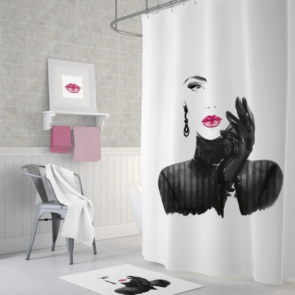 Zethome Pretty Shower Curtain 180 x 200 cm Digital Print Modern Design Polyester Fabric Waterproof Washable Mould (71" x 78")
Zethome Pretty Shower Curtain 180 x 200 cm Digital Print Modern Design Polyester Fabric Waterproof Washable Mould (71" x 78")