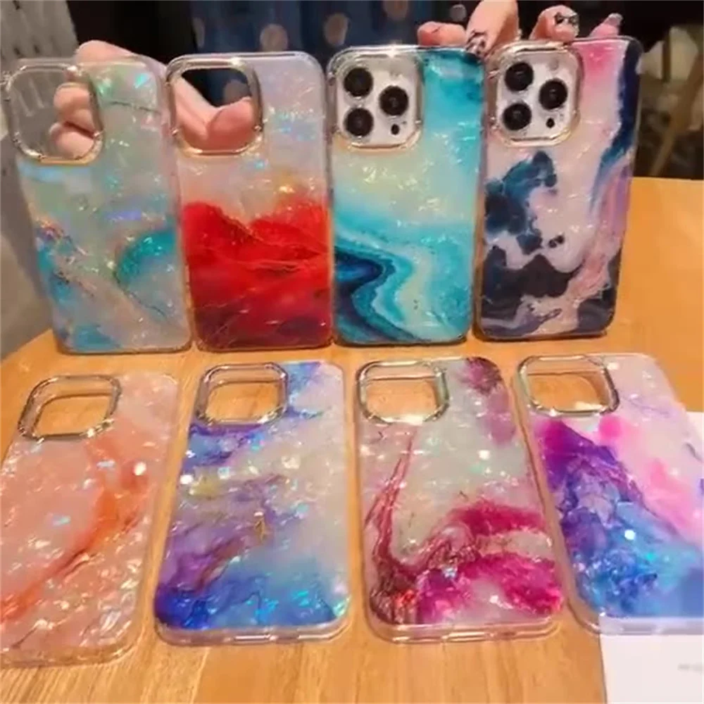 Clear Watercolor Marble Texture Phone Case For iPhone 12 11 Pro Max 13 Soft TPU Back Cover For iphone X XR XS Max 7 8 Plus SE
Clear Watercolor Marble Texture Phone Case For iPhone 12 11 Pro Max 13 Soft TPU Back Cover For iphone X XR XS Max 7 8 Plus SE