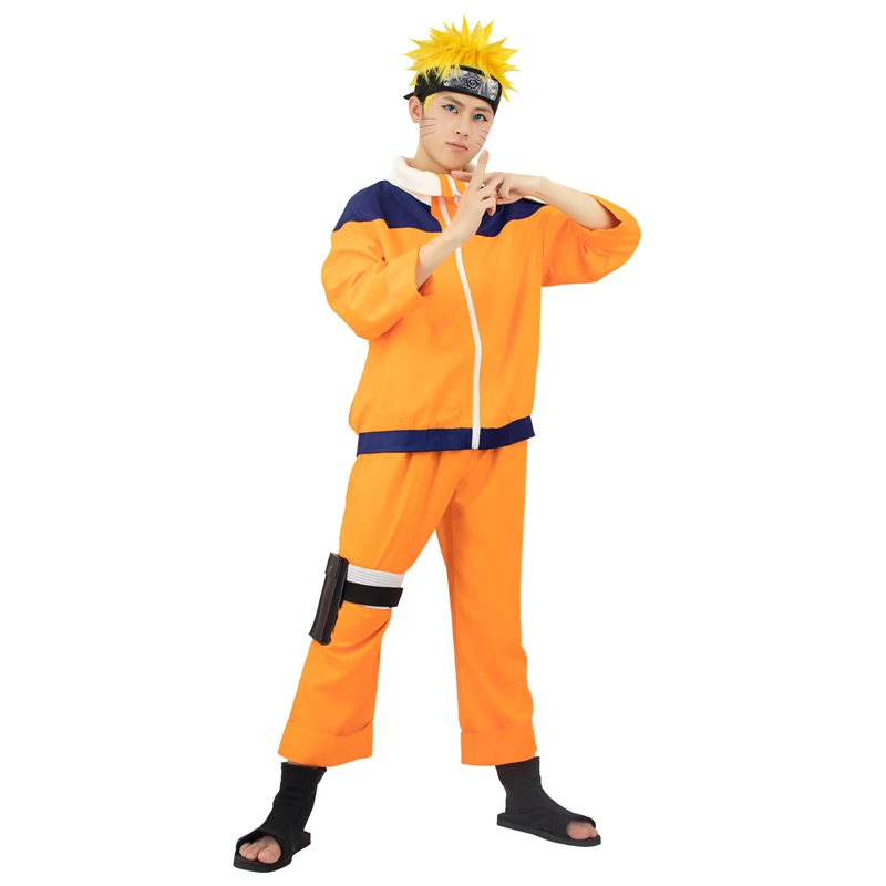 DAZCOS Adult Size Japanese Anime Shippuuden Ninja Uzumaki Childhood Version Cosplay Costume Men Halloween Party Jacket Pants
DAZCOS Adult Size Japanese Anime Shippuuden Ninja Uzumaki Childhood Version Cosplay Costume Men Halloween Party Jacket Pants