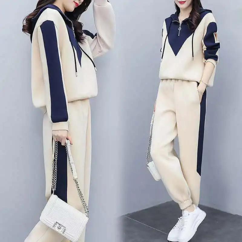 Casual Women Basic Hoodie Two Piece Sets Zipper Drawstring Jacket Outerwear And Elastic Pencil Pant Suit Autumn Winter Tracksuit
Casual Women Basic Hoodie Two Piece Sets Zipper Drawstring Jacket Outerwear And Elastic Pencil Pant Suit Autumn Winter Tracksuit