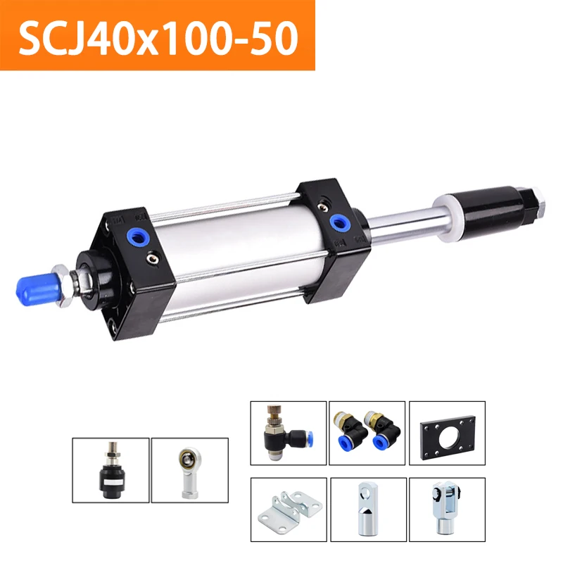 Стандартный пневматический цилиндр SCJ40x100-50, диаметр отверстия 40 мм, воздушные Цилиндры двойного действия, регулируемый ход 25-75 мм, большой упорный
Стандартный пневматический цилиндр SCJ40x100-50, диаметр отверстия 40 мм, воздушные Цилиндры двойного действия, регулируемый ход 25-75 мм, большой упорный