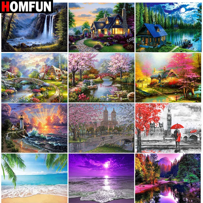 HOMFUN 5D Diamond "The Scenery Cat" Diamond Embroidery Full Round/ Square Diy Diamond Painting Cross Stitch Home Decor
HOMFUN 5D Diamond "The Scenery Cat" Diamond Embroidery Full Round/ Square Diy Diamond Painting Cross Stitch Home Decor