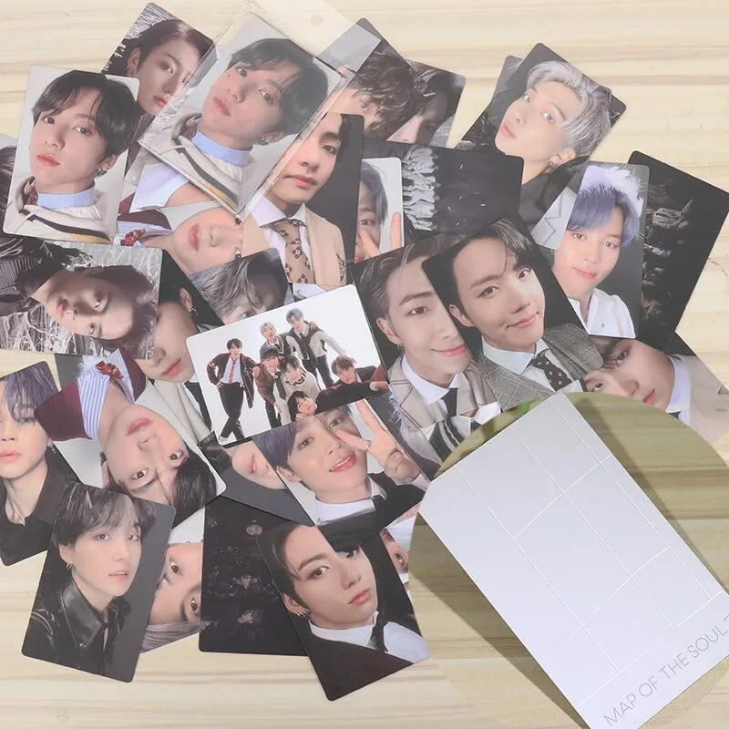 KPOP Bangtan Boys Map Of The Soul 7 LOMO Cards Postcards Photocards Double Sides JIMIN SUGA J-HOPE Fans Collection
KPOP Bangtan Boys Map Of The Soul 7 LOMO Cards Postcards Photocards Double Sides JIMIN SUGA J-HOPE Fans Collection
