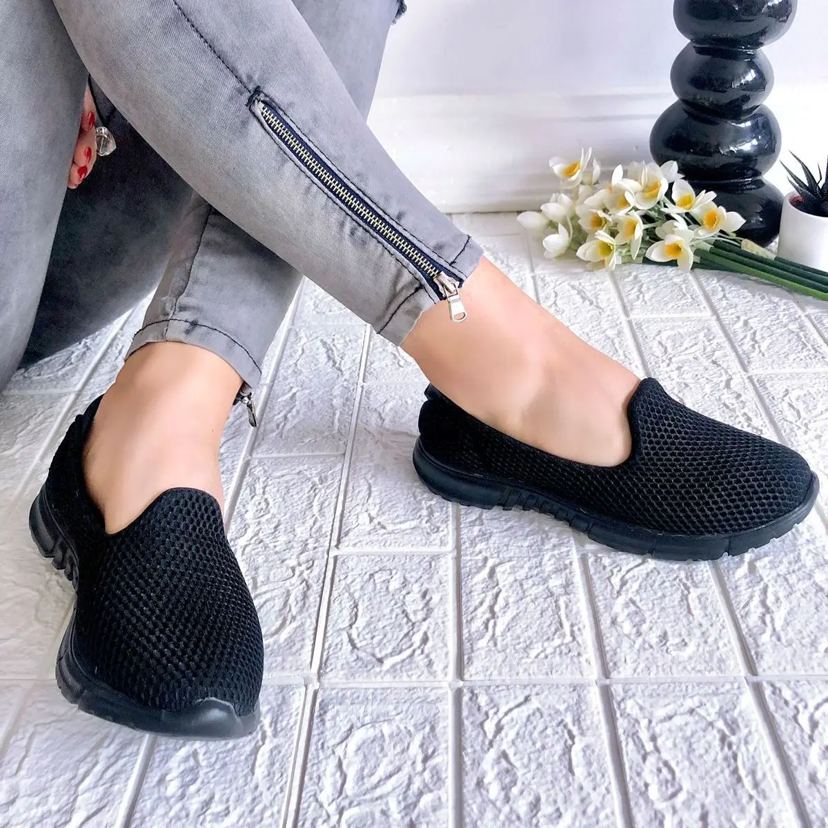 Lilliana Black Women Sneaker Casual Breathable Comfortable Platform Sport Shoes Fashion Design Elegant Running Walking Lace Up Ladies Shoe Sneakers
Lilliana Black Women Sneaker Casual Breathable Comfortable Platform Sport Shoes Fashion Design Elegant Running Walking Lace Up Ladies Shoe Sneakers