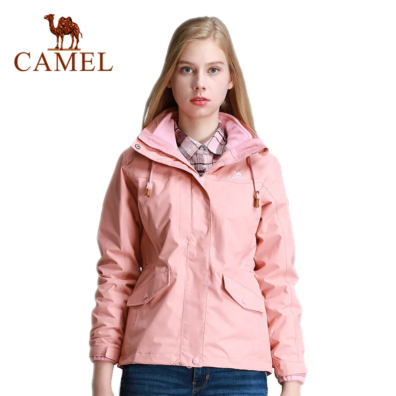 CAMEL Men Women Thicken Jacket 3 in 1 Outdoor Hiking Jacket Thermal Fleece Inner Waterproof Windbreaker Hiking Trekking Coat
CAMEL Men Women Thicken Jacket 3 in 1 Outdoor Hiking Jacket Thermal Fleece Inner Waterproof Windbreaker Hiking Trekking Coat