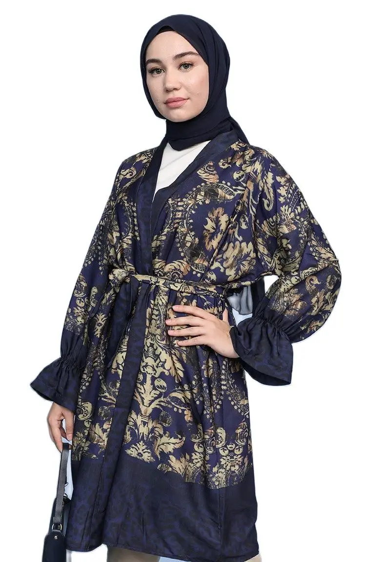 2021 Hijab Women's Patterned Belted Kimono Fashion Wear Attractive Unlined Long Sleeve Standard Size Turkey Attractive Daily New
2021 Hijab Women's Patterned Belted Kimono Fashion Wear Attractive Unlined Long Sleeve Standard Size Turkey Attractive Daily New