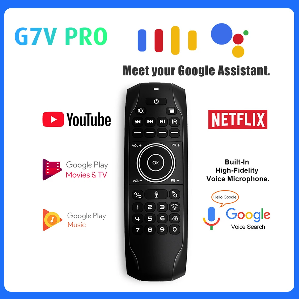 G7V PRO с подсветкой дистанционного управления гироскоп беспроводной воздушной мыши 2.4G смарт голос дистанционного управления G10S G20S PRO G30 для ...
G7V PRO с подсветкой дистанционного управления гироскоп беспроводной воздушной мыши 2.4G смарт голос дистанционного управления G10S G20S PRO G30 для ...