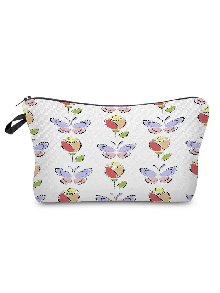 Color Butterfly Floral Printed Storage Bag Female Hot Sale Casual Small Toiletry Bag High Quality Portable Cosmetics Bags Travel
Color Butterfly Floral Printed Storage Bag Female Hot Sale Casual Small Toiletry Bag High Quality Portable Cosmetics Bags Travel