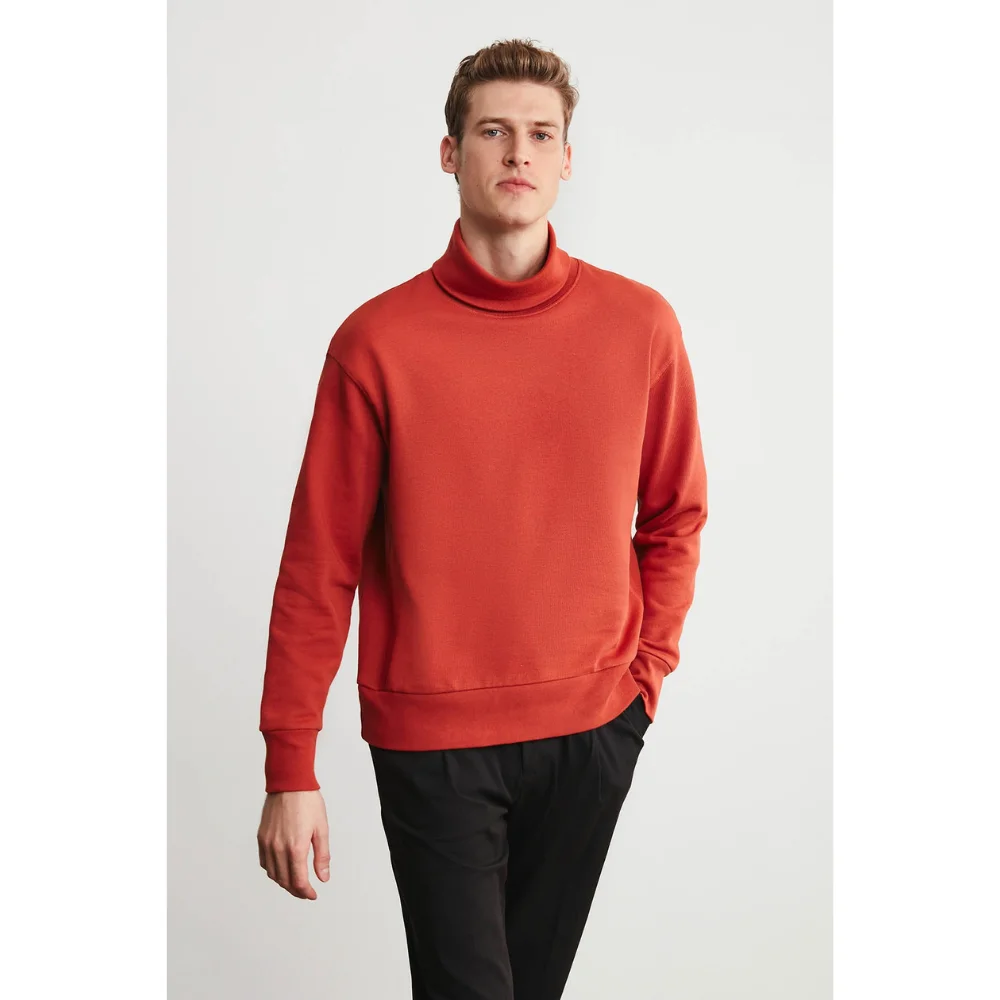 100% Cotton full neck high lapel men's cashmere sweater autumn and winter warm knit sweater 2020 new gigh quality
100% Cotton full neck high lapel men's cashmere sweater autumn and winter warm knit sweater 2020 new gigh quality