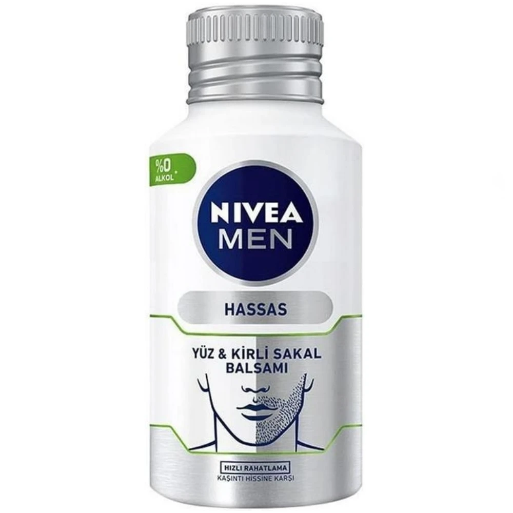 Nivea Sensitive Face And Shaggy Beard Balm, Quick Relief Against Itching Feeling 125 ml
Nivea Sensitive Face And Shaggy Beard Balm, Quick Relief Against Itching Feeling 125 ml