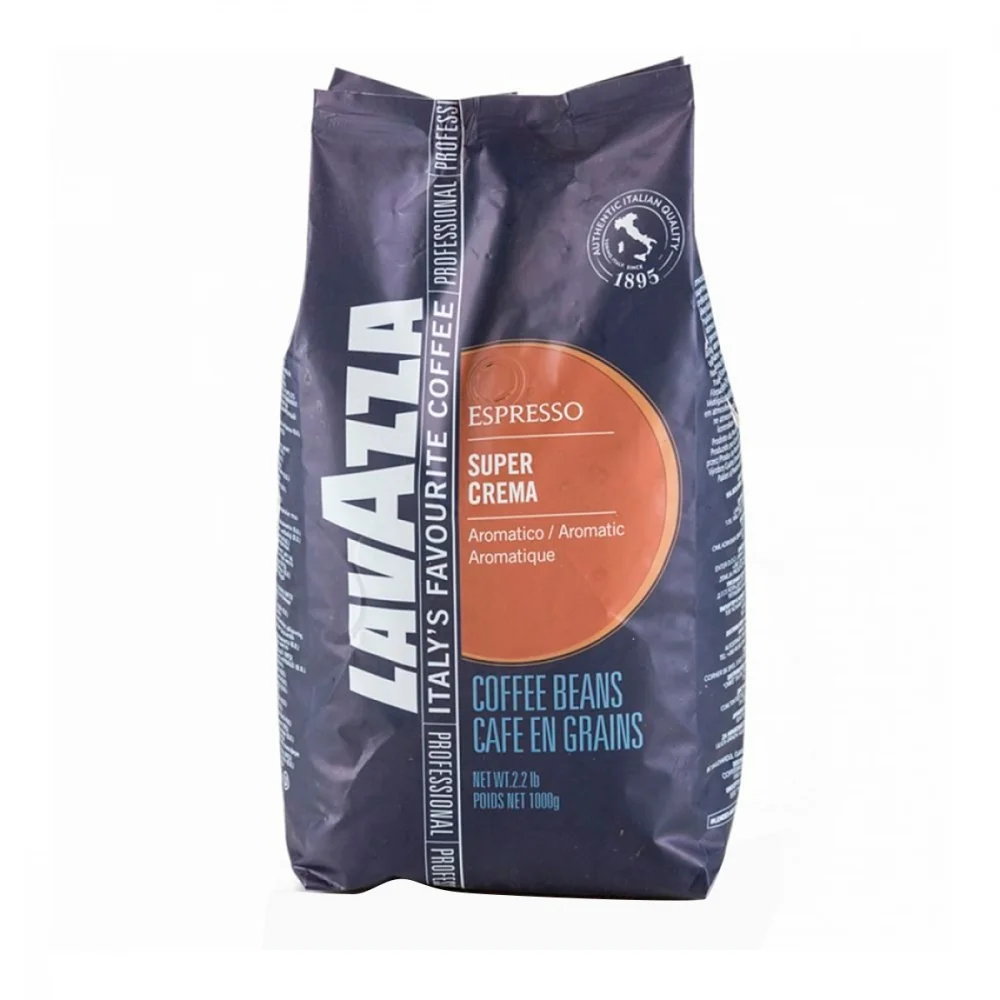 Кофе Lavazza "Super Crema" в зернах 1000 гр|Кофе зернах| |
