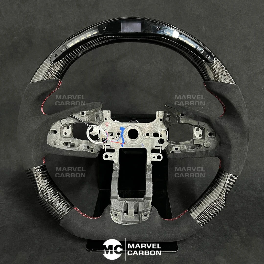 Real Display Carbon Fiber LED Performance Steering Wheel Display Compatible for Honda CRV
Real Display Carbon Fiber LED Performance Steering Wheel Display Compatible for Honda CRV