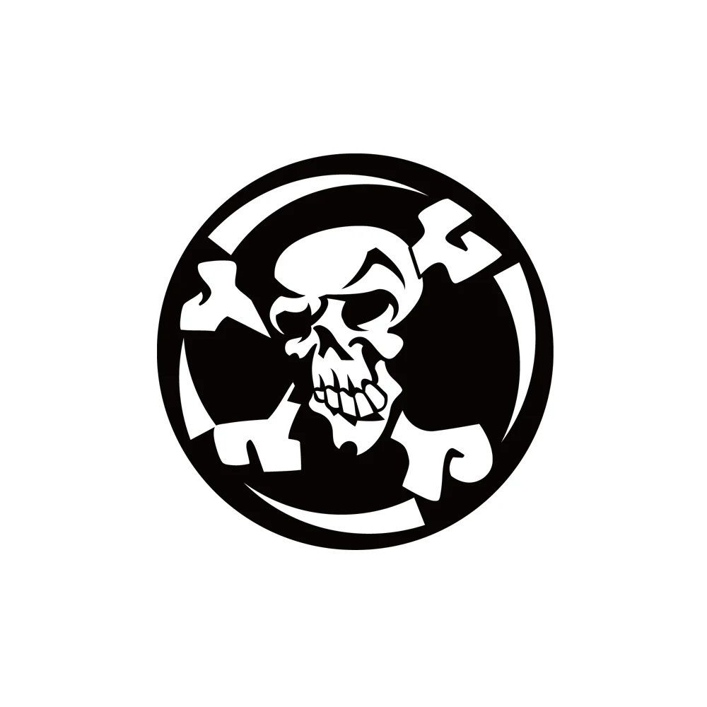 Angry Skull Cross Bone Personality Cool Car Sticker Round Pattern Waterproof Decorative Decor suitable for Home Window Wall.
Angry Skull Cross Bone Personality Cool Car Sticker Round Pattern Waterproof Decorative Decor suitable for Home Window Wall.