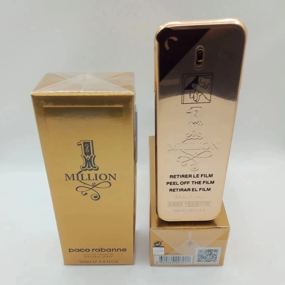 

100ML Men Perfume PACO RABANNE 1 MILLION Parfum EAU DE TOILETTE For Male Fragrance Man