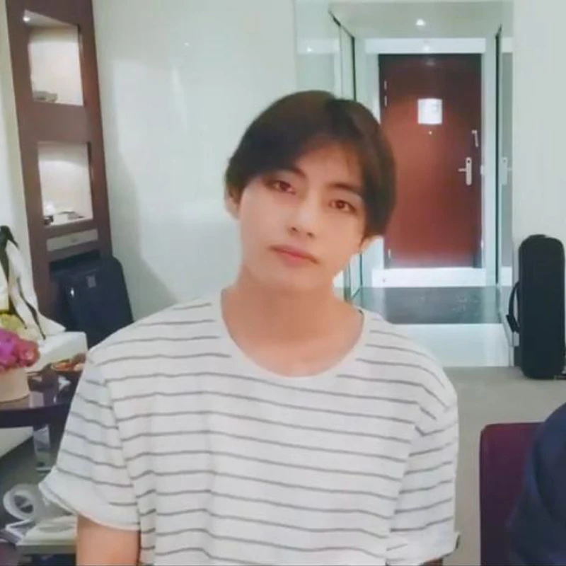 Kim Taehyung V Striped T-shirt Simple Style Loose Tee Bangtan Boys Trendy Korean Crew Neck Top Summer Unisex Cotton Short Sleeve
Kim Taehyung V Striped T-shirt Simple Style Loose Tee Bangtan Boys Trendy Korean Crew Neck Top Summer Unisex Cotton Short Sleeve