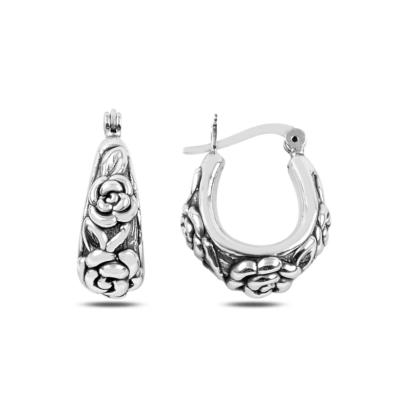 Silver 925 Sterling Patterned Bag Earrings
Silver 925 Sterling Patterned Bag Earrings