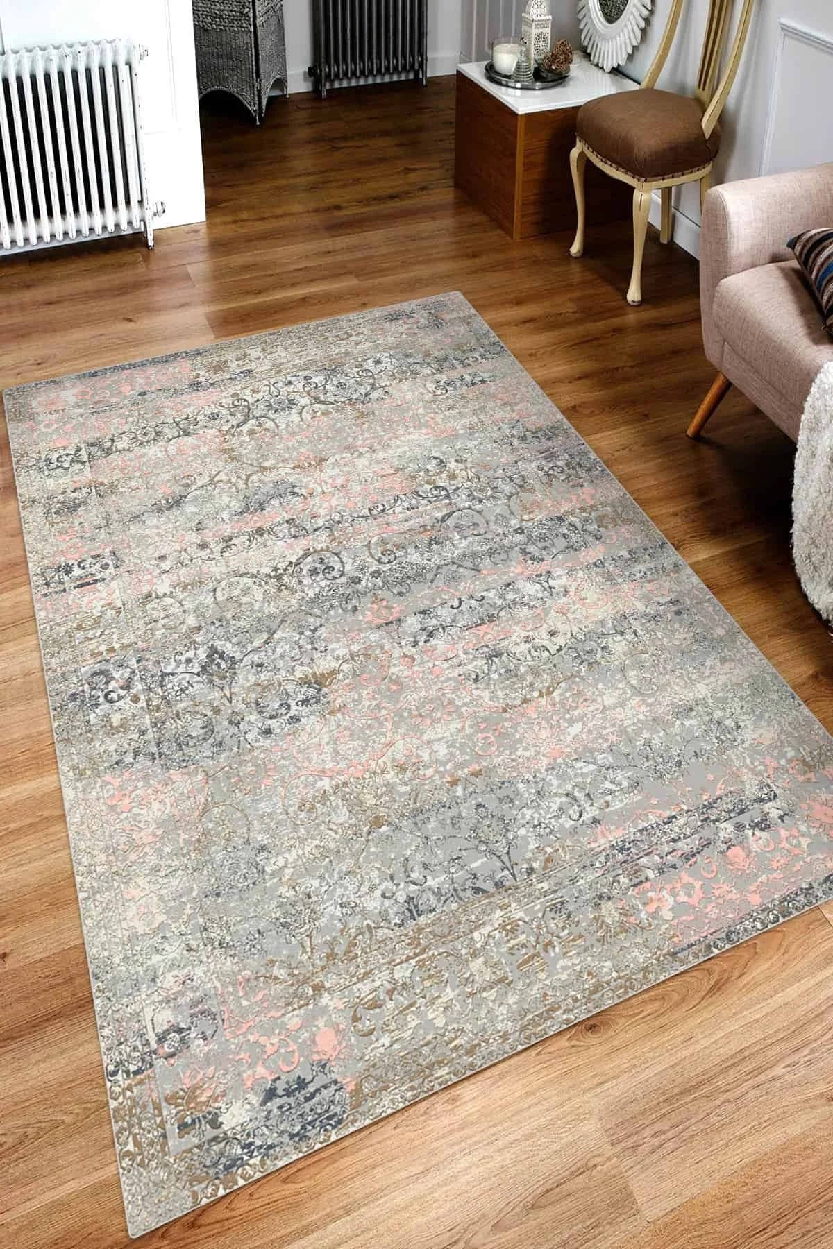 Rug Carpet Living Room Turkish Workmanship Durable Soft Thick Home Authentic Vintage Gray Textiles Non-Slip Sole Area Carpet
Rug Carpet Living Room Turkish Workmanship Durable Soft Thick Home Authentic Vintage Gray Textiles Non-Slip Sole Area Carpet