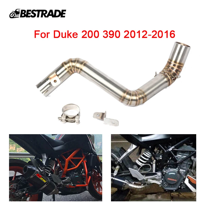 Header Pipe Motorcycle Deleted Original Catalyst Exhaust Front Mid Link Pipe Slip On 51mm Mufflers Modified for Duke 200 390
Header Pipe Motorcycle Deleted Original Catalyst Exhaust Front Mid Link Pipe Slip On 51mm Mufflers Modified for Duke 200 390