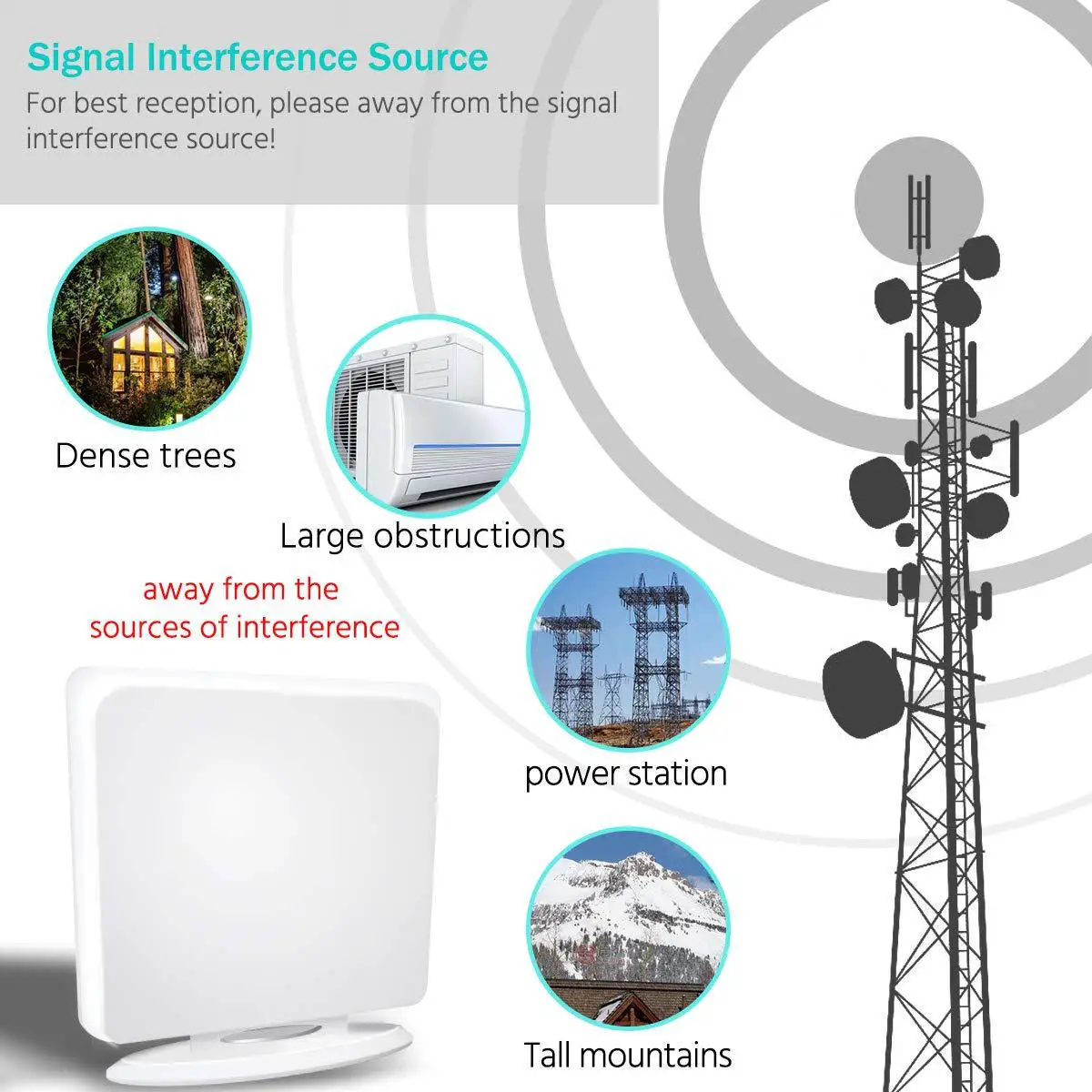 DVB T2 4K HD 8K 4K TV Antenna 800 Mile Range TV Stick Digital Indoor HDTV 1080P Signal Receiver Amplifier For VHF UHF
DVB T2 4K HD 8K 4K TV Antenna 800 Mile Range TV Stick Digital Indoor HDTV 1080P Signal Receiver Amplifier For VHF UHF