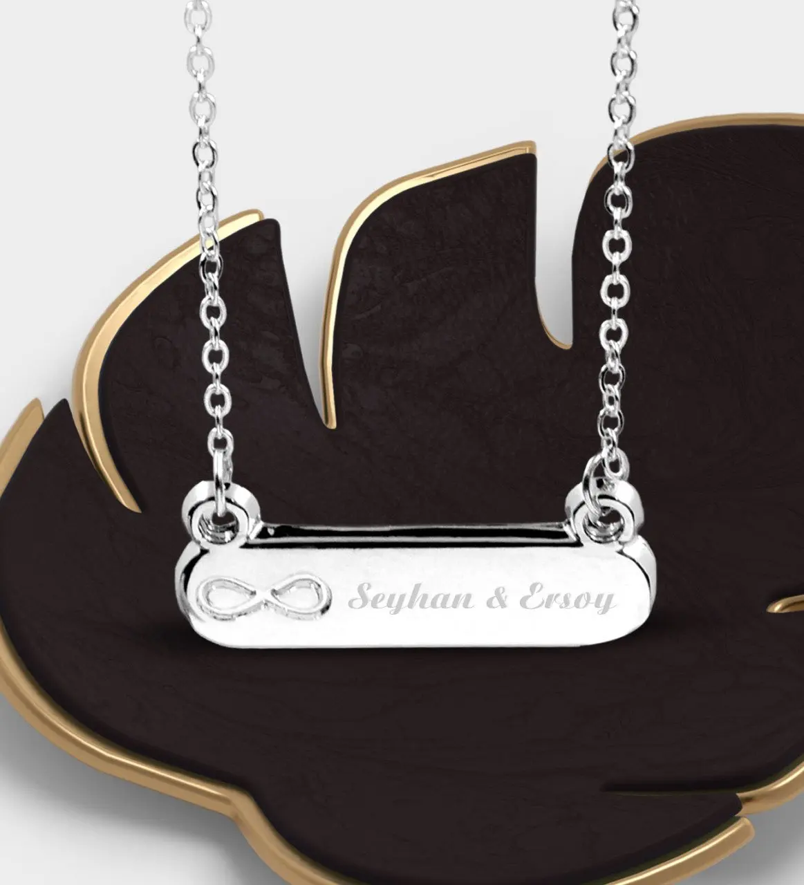 Personalized Custom Sweetheart Is Infinity Silver Horizontal Bar Necklace Special Occasions Precious Gift Reliable Quality Elegant Chain Head Case
Personalized Custom Sweetheart Is Infinity Silver Horizontal Bar Necklace Special Occasions Precious Gift Reliable Quality Elegant Chain Head Case