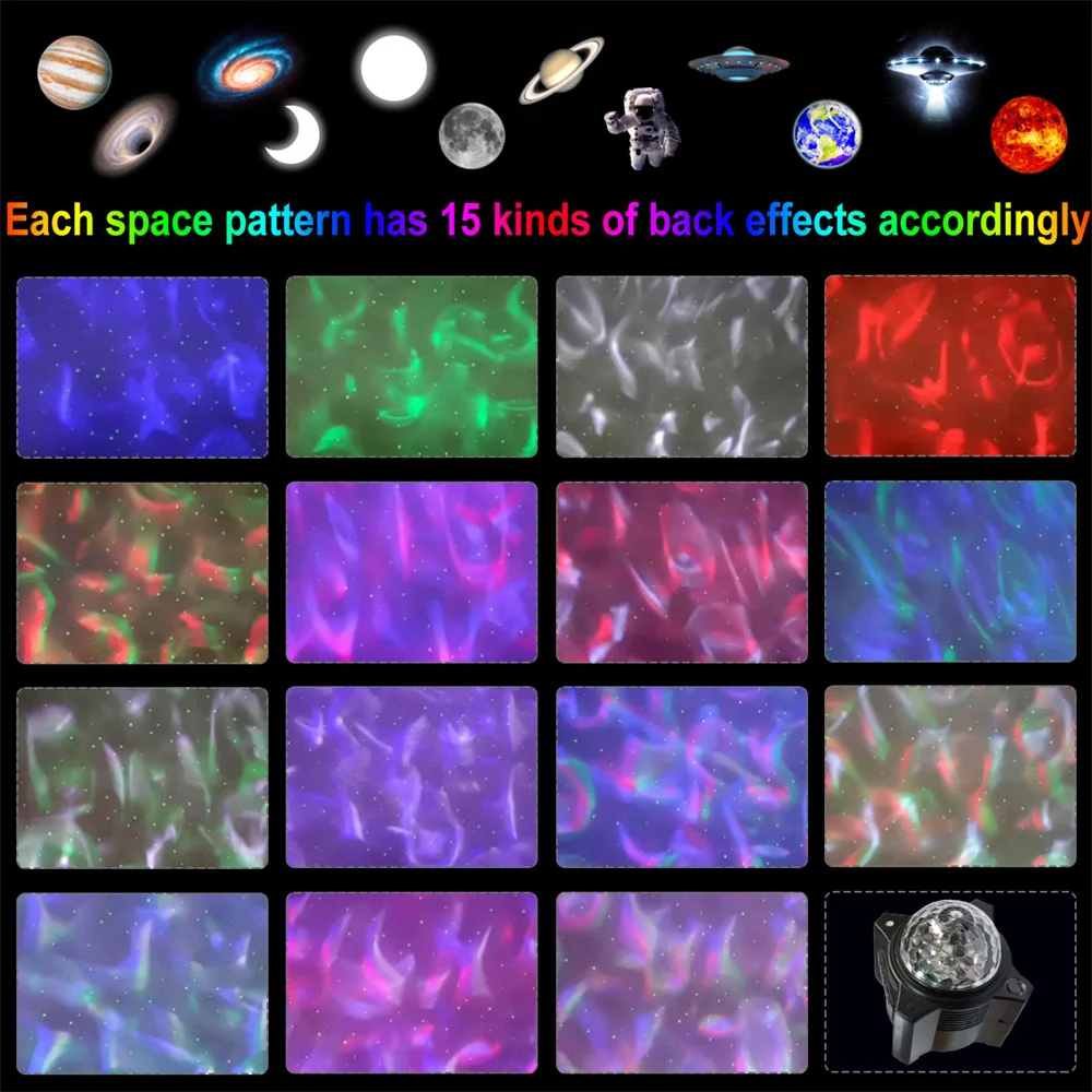 Rechargeable Galaxy Star Projector lamp with Bluetooth Speaker 12 Planet starry sky kids night light room party Christmas decor
Rechargeable Galaxy Star Projector lamp with Bluetooth Speaker 12 Planet starry sky kids night light room party Christmas decor
