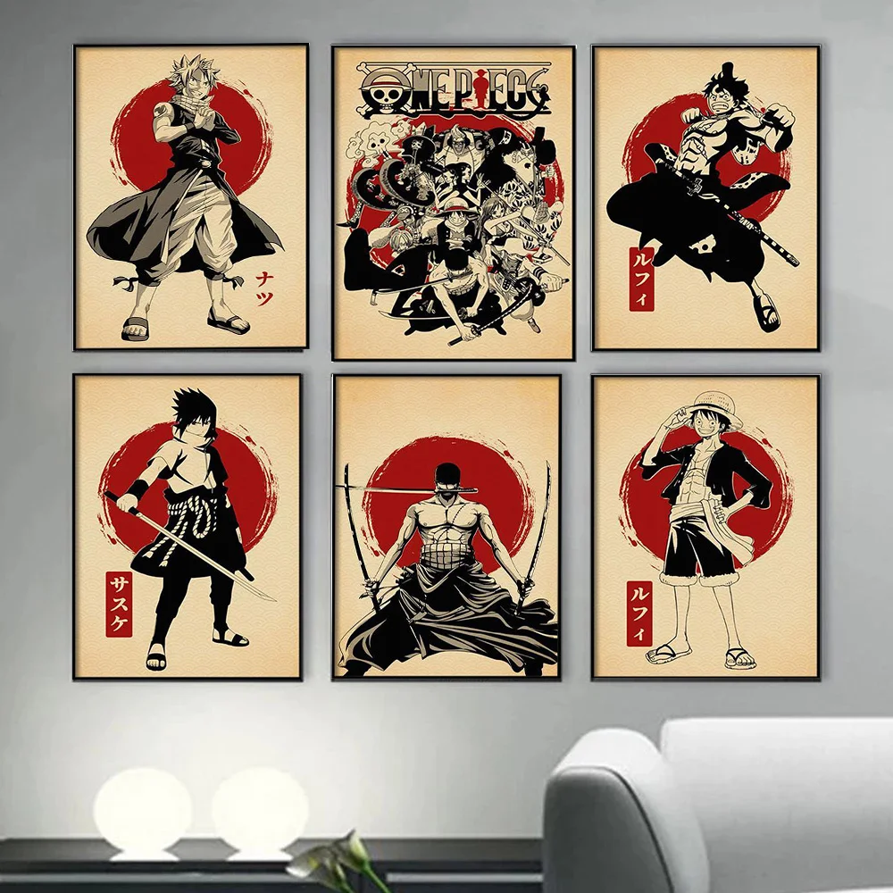 Japanese Anime One Piece Dragon Ball Canvas Painting Naruto Wall Poster Print Art Picture Living Room Home Decoration Cuadros
Japanese Anime One Piece Dragon Ball Canvas Painting Naruto Wall Poster Print Art Picture Living Room Home Decoration Cuadros