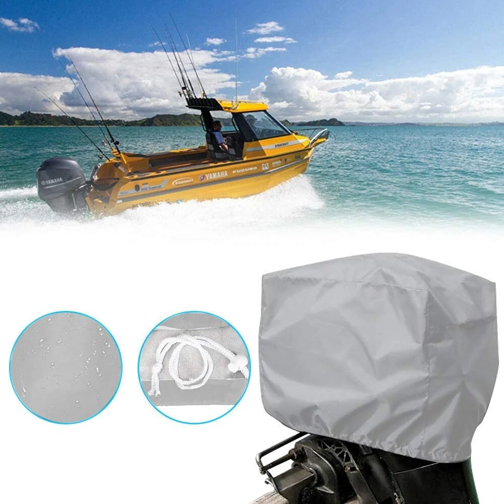 Boat Engine Cover Bessie Sparks Heavy Duty Outboard Motor Covers Waterproof With 7 Sizes Grey For 5-300 HP Motor Waterproof
Boat Engine Cover Bessie Sparks Heavy Duty Outboard Motor Covers Waterproof With 7 Sizes Grey For 5-300 HP Motor Waterproof