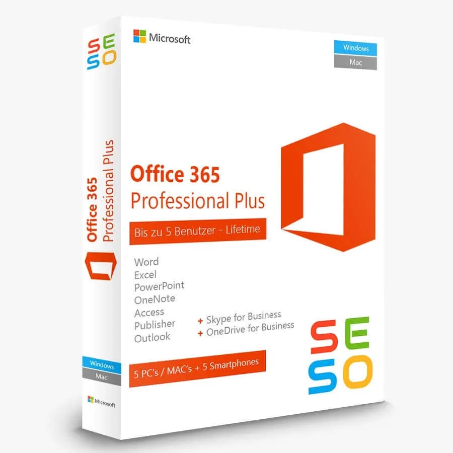 

{Office 365 professional - account - pro✅ 32/64✅MS retail✅global lifetime✅multi Language✔️}