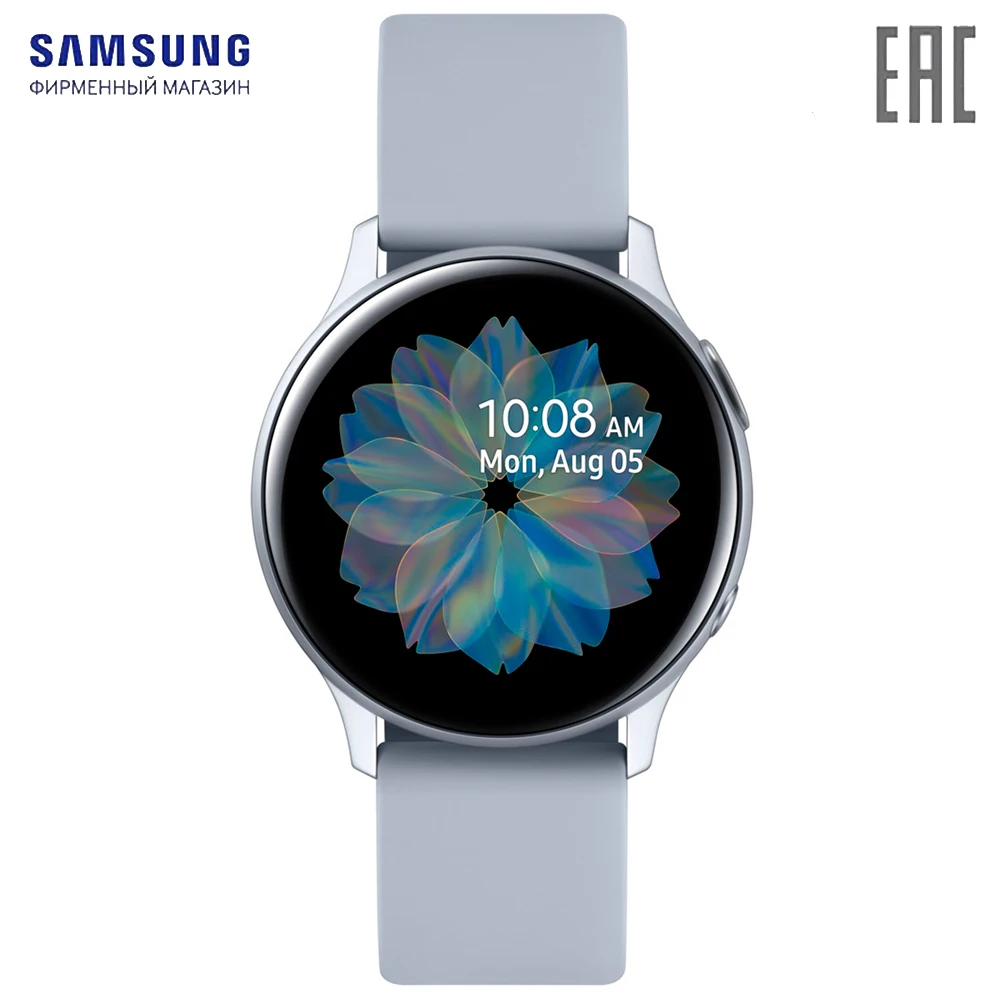 Смарт часы SM R830NZSASER Samsung Galaxy Watch Active2 (SUS) 40 мм сталь|Мужские электронные часы| |