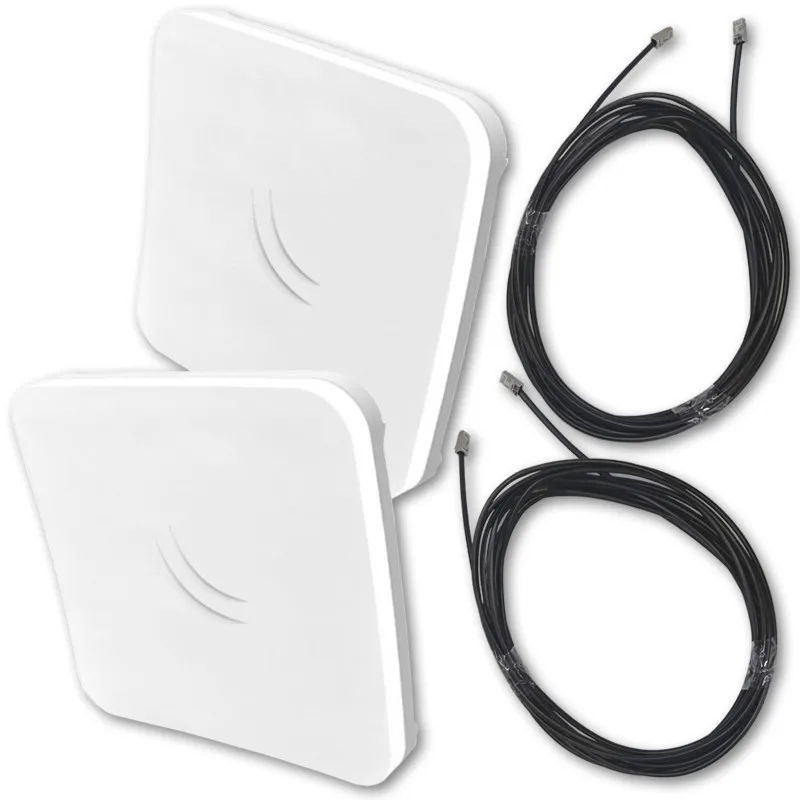 Настроенный беспроводной WiFi мост до 5 км. Скорость 100 МБит. Mikrotik SXTSQ Lite2 | Компьютеры
