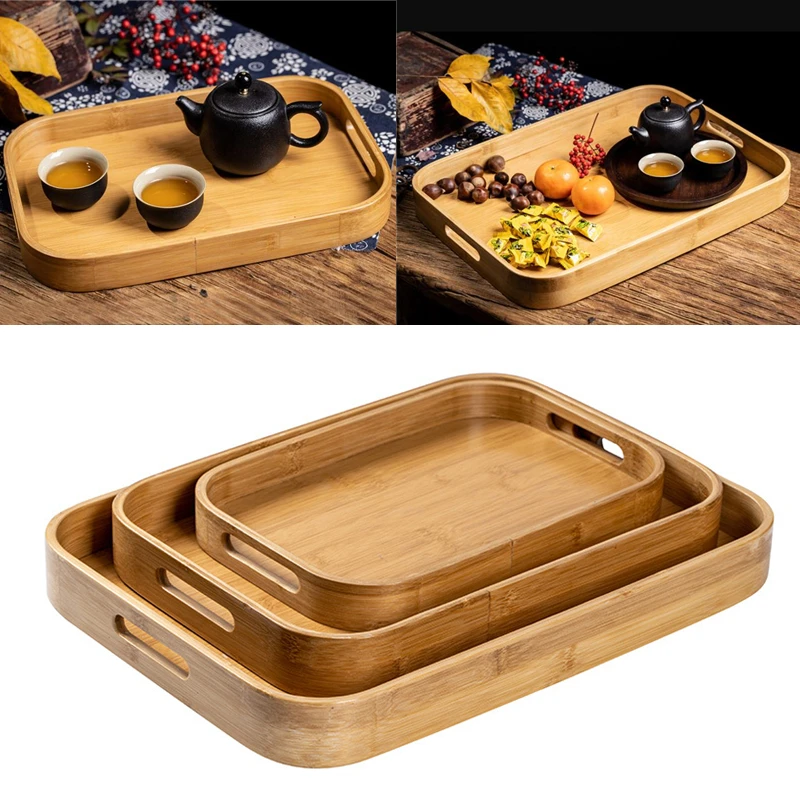Bamboo Tea Set Tray Restaurant Hotel Portable Dessert Cake Pallet Home Storage and Organize
Bamboo Tea Set Tray Restaurant Hotel Portable Dessert Cake Pallet Home Storage and Organize