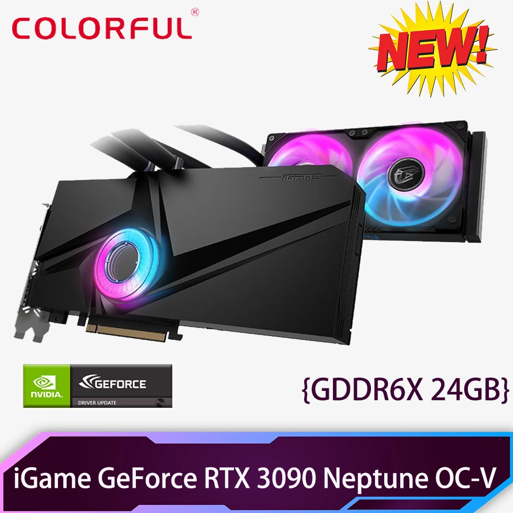 GDDR6X красочная iGame GeForce RTX 3090 OC-V видеокарта 19500 МГц 24 ГБ 384bit PCIe4.0 NVIDIA RTX 3090 графическая карта для майнинга
GDDR6X красочная iGame GeForce RTX 3090 OC-V видеокарта 19500 МГц 24 ГБ 384bit PCIe4.0 NVIDIA RTX 3090 графическая карта для майнинга