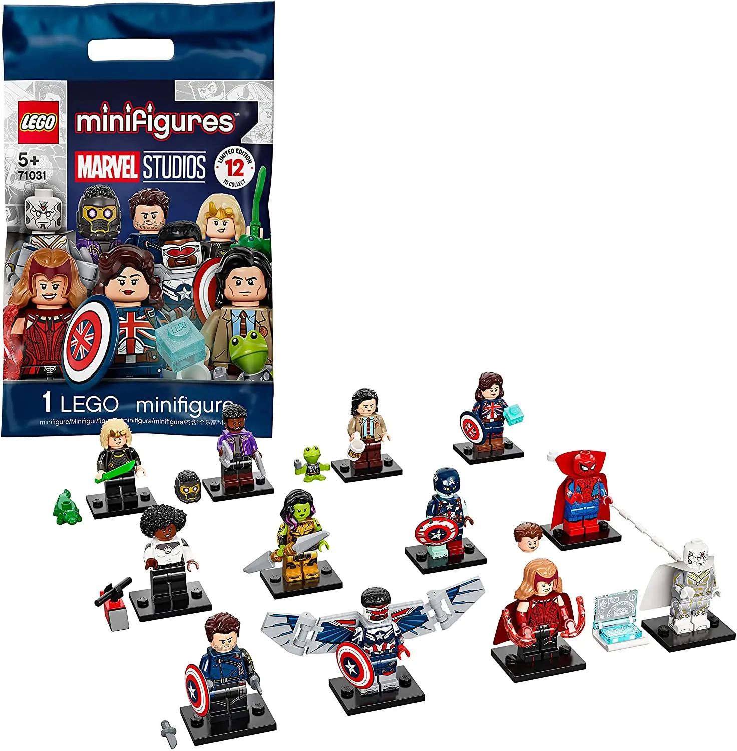 Коллекционные фигурки LEGO, фигурки героев Marvel Studios, конструктор-Супергерои 12 из 1, игрушки для детей старше 5 лет, 71031 
Коллекционные фигурки LEGO, фигурки героев Marvel Studios, конструктор-Супергерои 12 из 1, игрушки для детей старше 5 лет, 71031