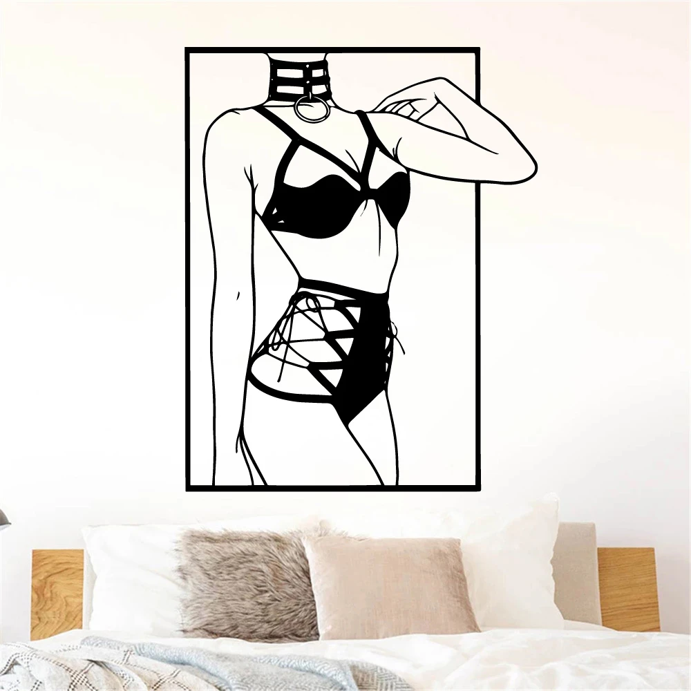 Sexy Women Wall Stickers Wallsticker Removable Vinyl Murals For Bedroom Livingroom Decoration Background Decals Poster HJ0623
Sexy Women Wall Stickers Wallsticker Removable Vinyl Murals For Bedroom Livingroom Decoration Background Decals Poster HJ0623
