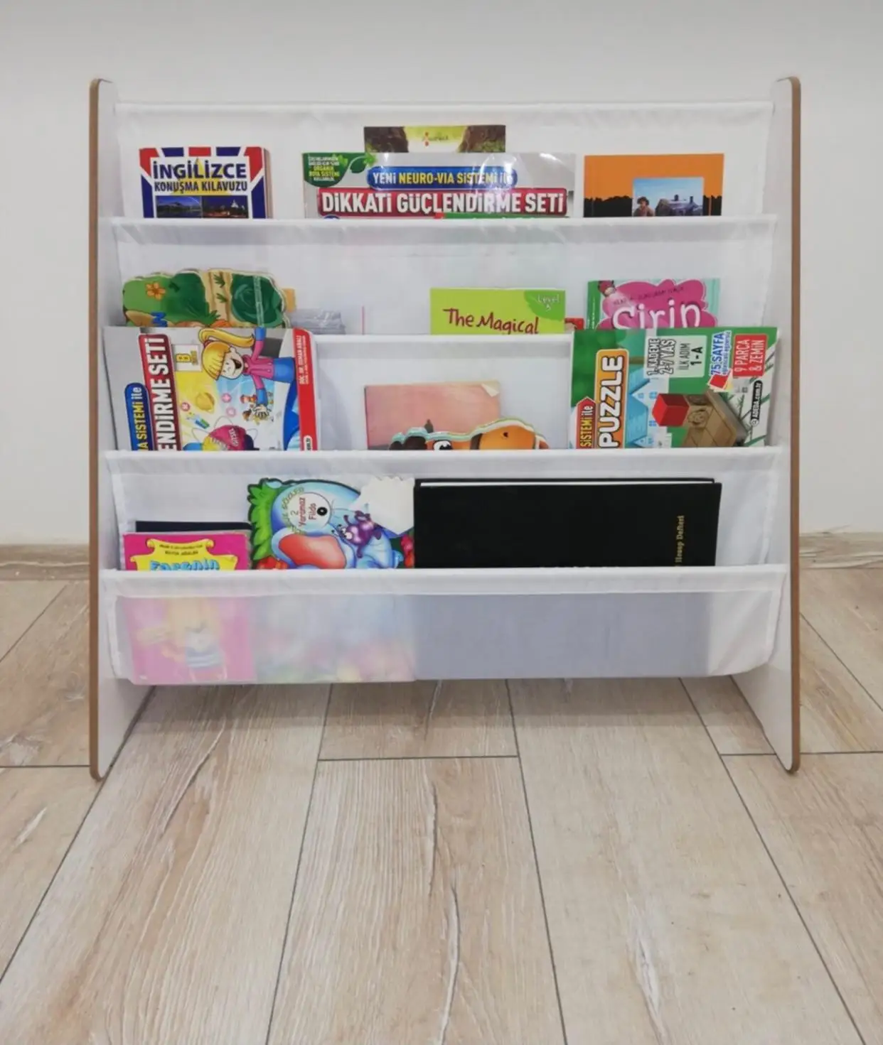 Home Decorative Montessori Children Room Bookshelf Threefold Educational White Color Wall Mounting
Home Decorative Montessori Children Room Bookshelf Threefold Educational White Color Wall Mounting