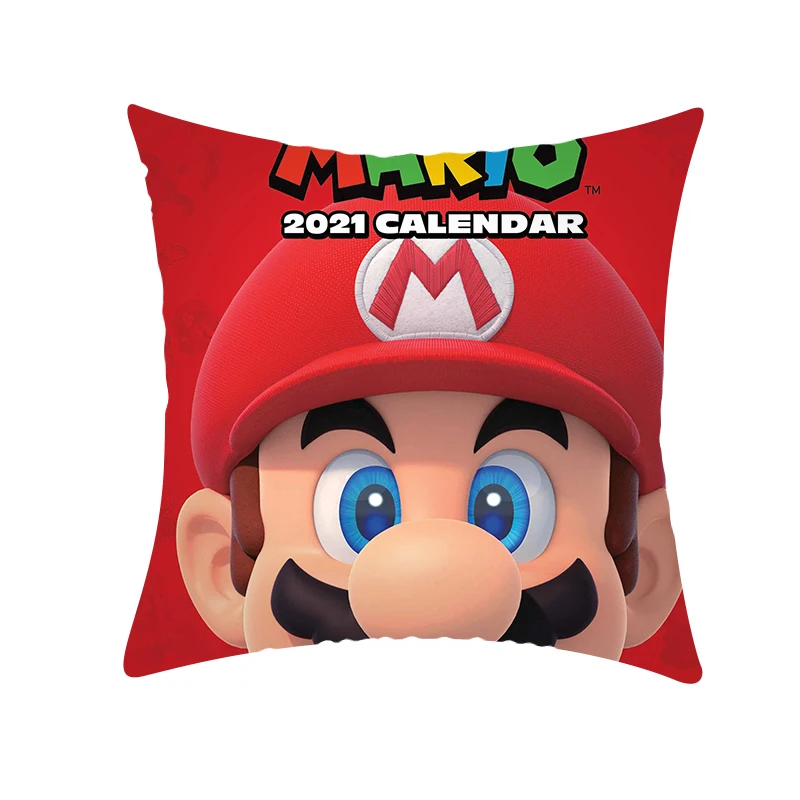 Super Mario Sofa Cushions Pillows Decor Home Cartoon Game Print Cushion Cover 45x45 cm Housewares Decorative Throw Pillow Case
Super Mario Sofa Cushions Pillows Decor Home Cartoon Game Print Cushion Cover 45x45 cm Housewares Decorative Throw Pillow Case