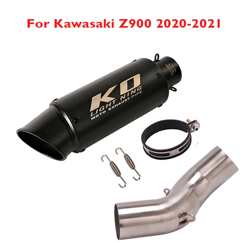 Slip on Z900 Motorcycle Exhaust Muffler Escape Silencer Tip Connector Link Pipe for Kawasaki Z900 2020 2021
Slip on Z900 Motorcycle Exhaust Muffler Escape Silencer Tip Connector Link Pipe for Kawasaki Z900 2020 2021