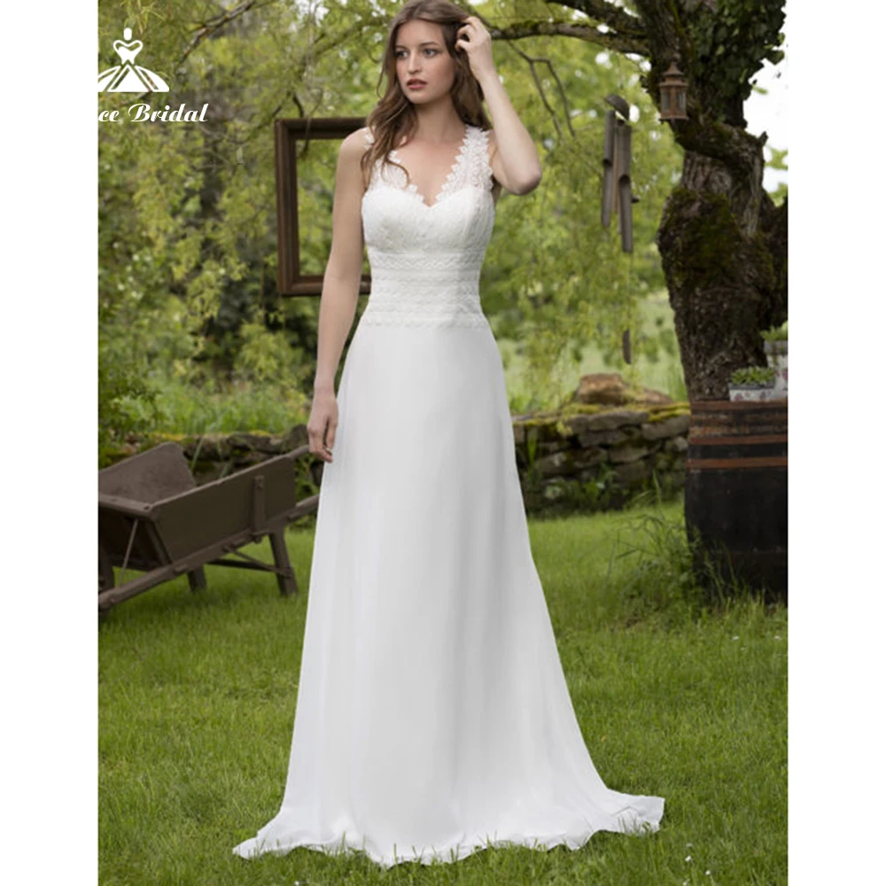 Boho Sweetheart Lace A line Wedding Dress 2022 Chiffon Bridal Gown Off the Shoulder Sweep Zipper Floor-Length robe de mariée
Boho Sweetheart Lace A line Wedding Dress 2022 Chiffon Bridal Gown Off the Shoulder Sweep Zipper Floor-Length robe de mariée