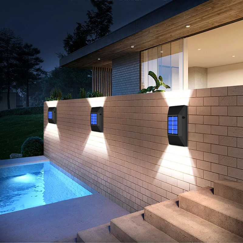 8PCS Solar LED Wall Lights Outdoor Garden Waterproof 6LEDS Street Fence Lamp For PatioYard Balcony Decoration Lights
8PCS Solar LED Wall Lights Outdoor Garden Waterproof 6LEDS Street Fence Lamp For PatioYard Balcony Decoration Lights