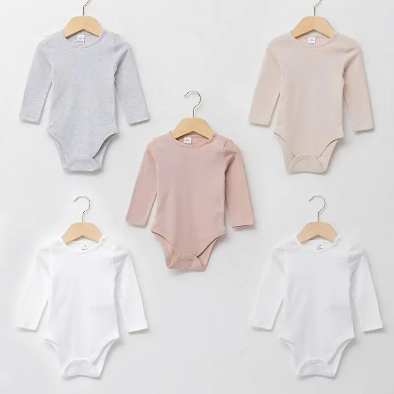 100% cotton Snap fastener long sleeve crew neck 6-piece baby girl baby body Newborn hospital outfit short-sleeved overalls bodys
100% cotton Snap fastener long sleeve crew neck 6-piece baby girl baby body Newborn hospital outfit short-sleeved overalls bodys