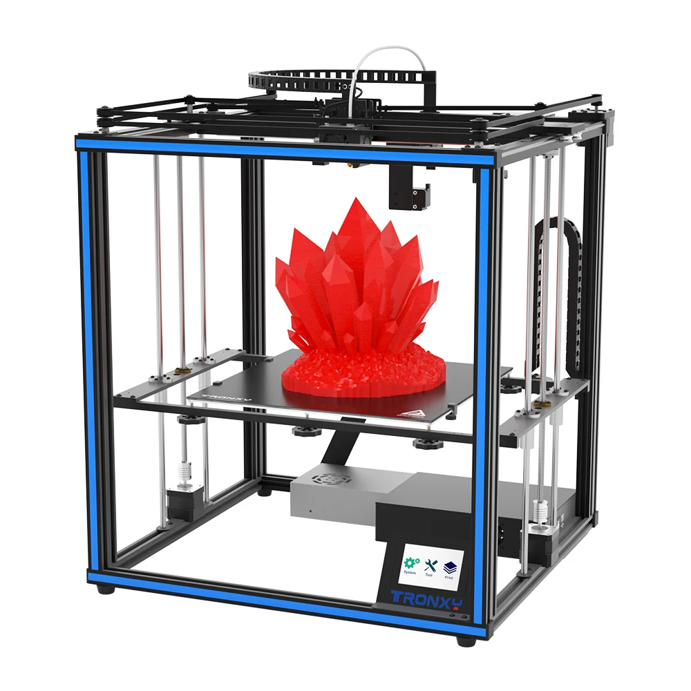 3D-принтер Tronxy X5SA Pro с бесшумным приводом, двухосевой внешний направляющий рельс с OSG, настольные комплекты «сделай сам», нить из ТПУ для экстр...
3D-принтер Tronxy X5SA Pro с бесшумным приводом, двухосевой внешний направляющий рельс с OSG, настольные комплекты «сделай сам», нить из ТПУ для экстр...